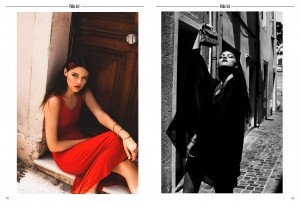 Lady in red  My editorial for Polis Art Magazine