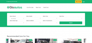 New and used car buying website