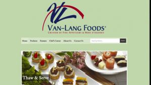 Vanlang Food Website