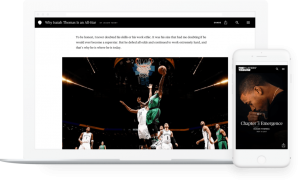 A platform for athletes to connect to fans