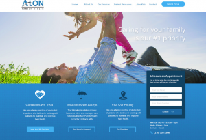 Alon Family Health website