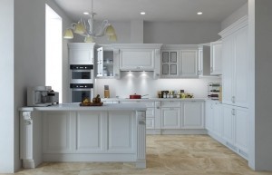 White kitchen renders