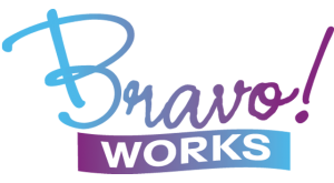 Logo for BRAVO company