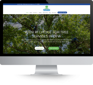 EXAS TREE SURGEONS WEB DESIGN