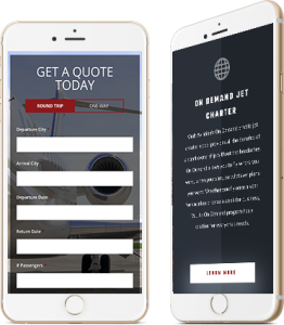 Vault Aviation webdesign