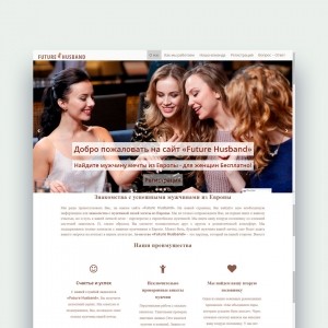 Website on WordPress Theme for Future Husband Matchmaking